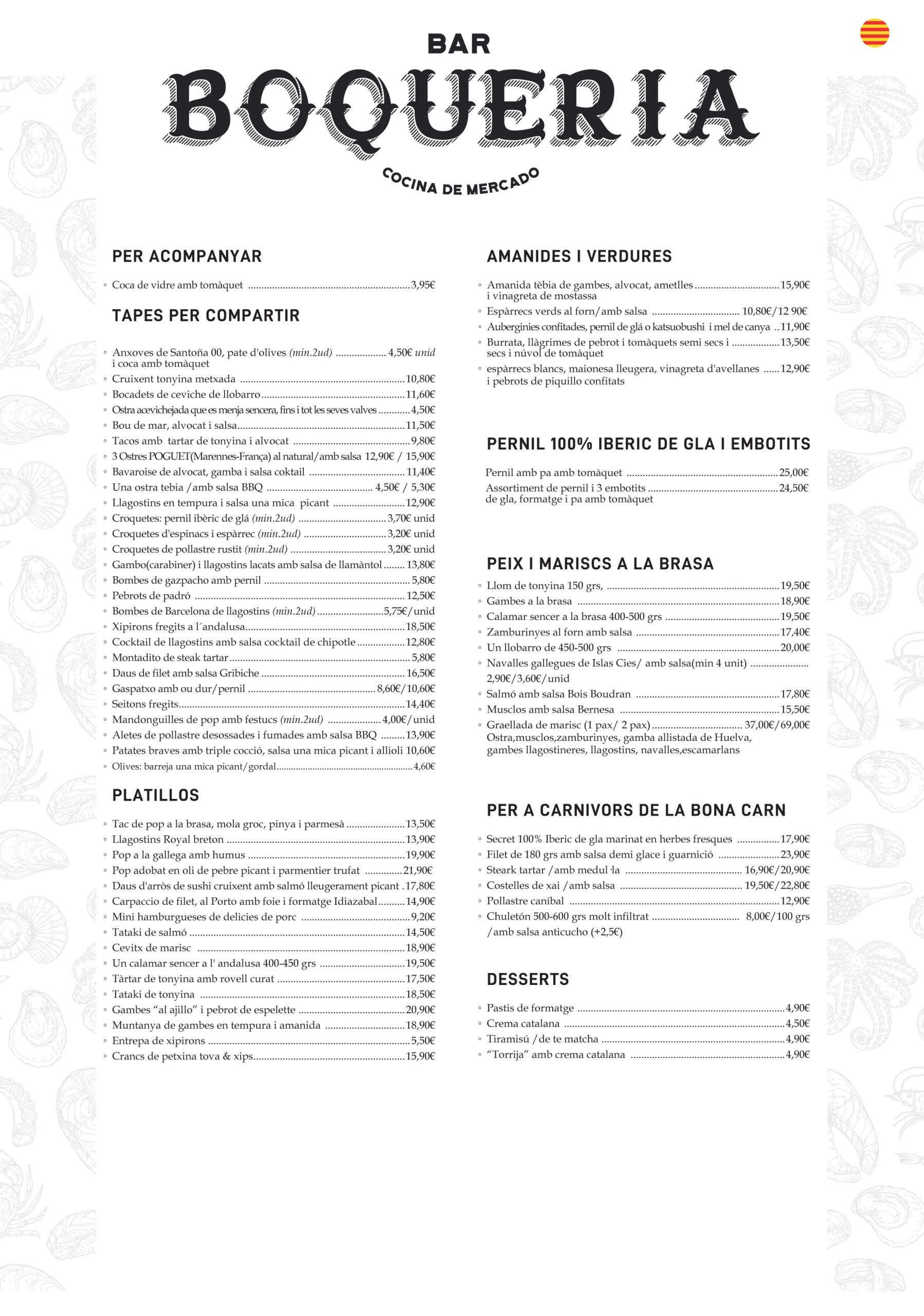 Carta Barboquería CAT