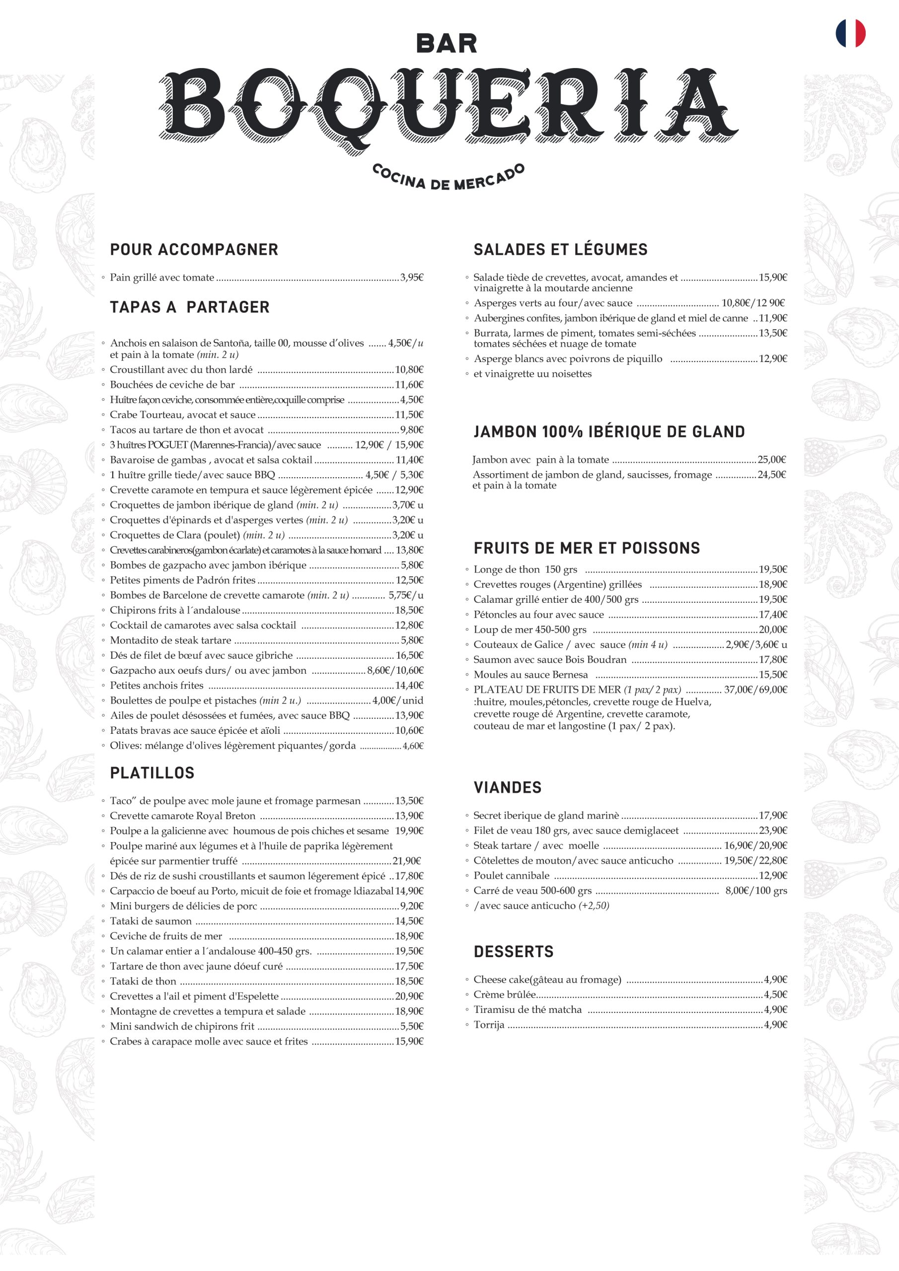 Carta Barboquería FR